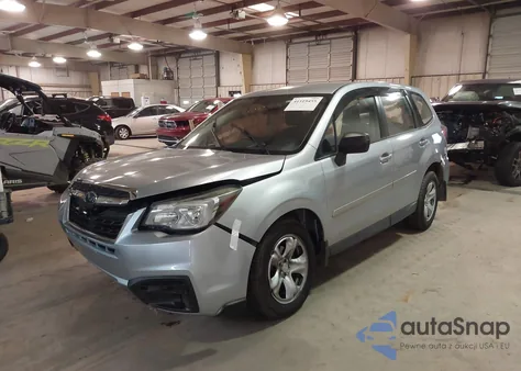 2017 Subaru Forester 2.5I z USA, uszkodzony, nr VIN JF2SJAACXHG490987